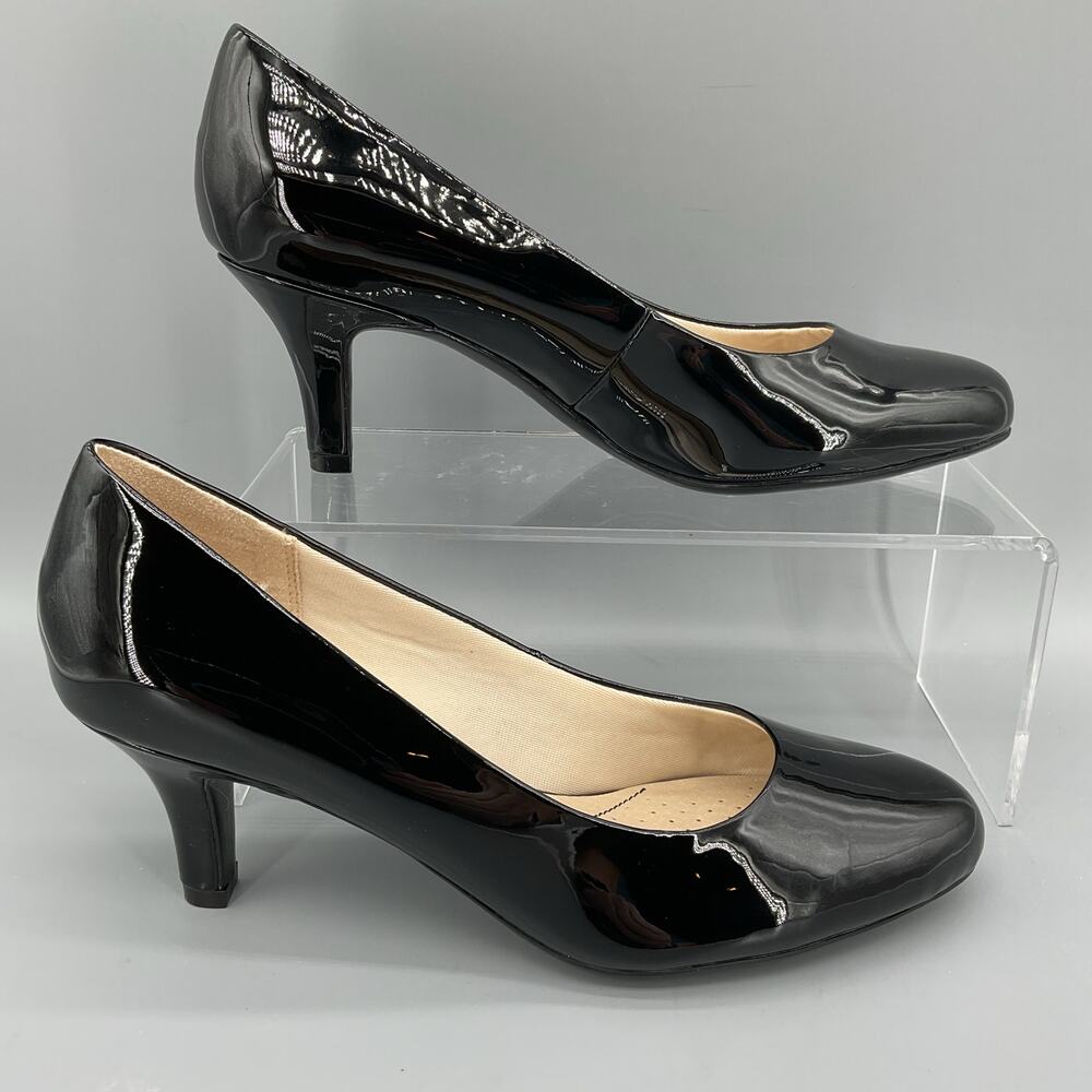 New Lifestride Parigi Women’s High Heel Pumps Black Size 9M